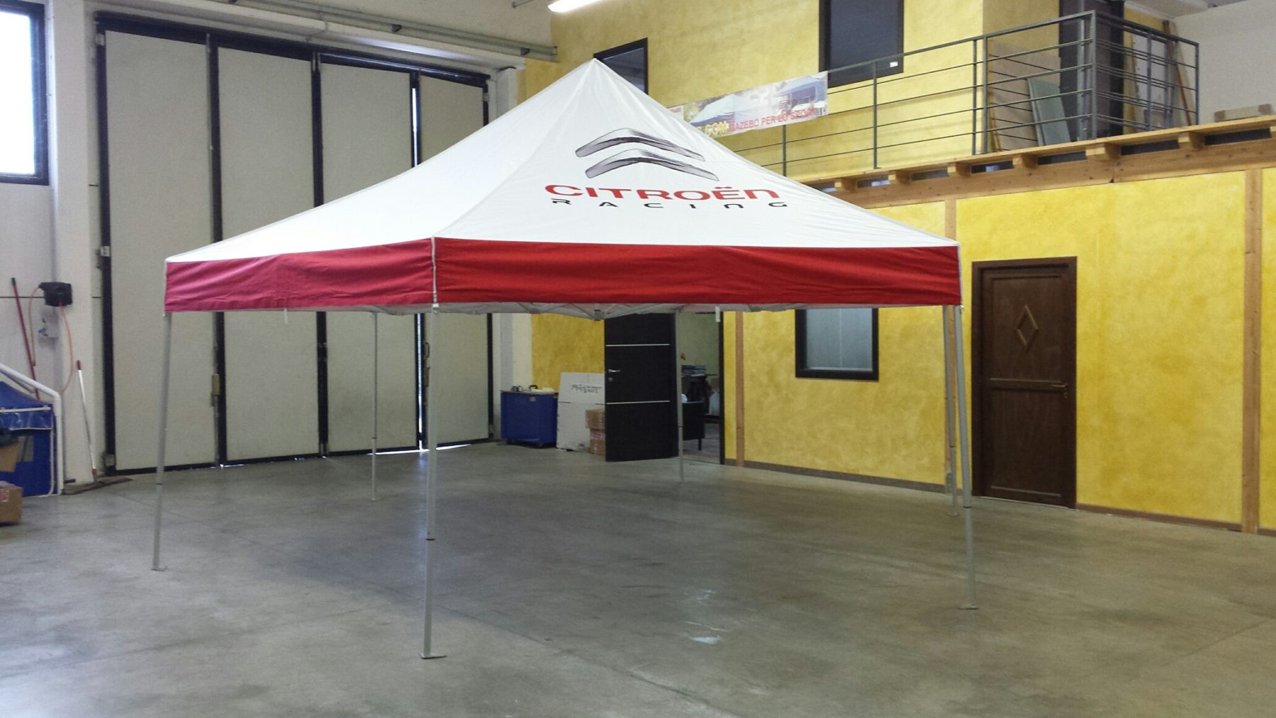 Gazebo Rapido 6 metri esagonale TOP PROFESSIONAL Gazebomatic